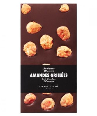 TABLETTE DE CHOCOLAT NOIR & AMANDES GRILLÉES