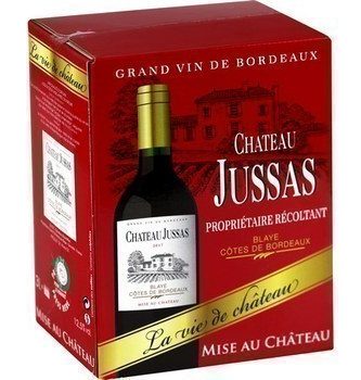 Blaye Côtes de Bordeaux Château Jussas 12,5° 3 l