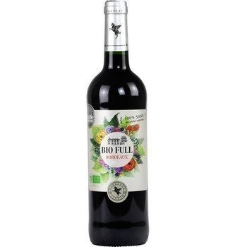 Bordeaux bio Bio Full 13° 75 cl
