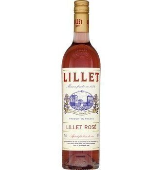 LILLET ; Apéritif Lillet rosé 750 ml