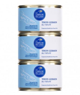 THON BLANC GERMON AU NATUREL 400G LOT DE 3