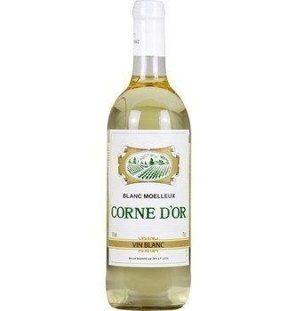 Vin de pays blanc moelleux Corne d'Or 10° 75 cl