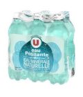 Eau minérale naturelle gazeuse U bouteille 6x50cl