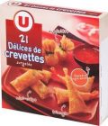 Délices de crevettes 3 saveurs U, 300g