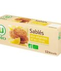 Sablés amandes citron U BIO 200g