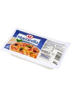 Mozzarella au lait pasteurisé U, 18%MG, 400g