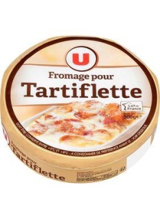 Fromage pour tartiflette au lait pasteurisé U, 27%MG, 500g