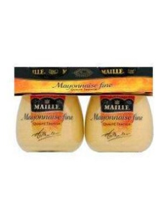 Mayonnaise fine MAILLE, 2x125g