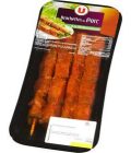 Brochette de porc nature, U, 4 pièces 380 g
