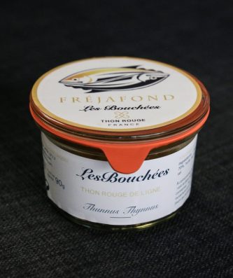 BOUCHÉES DE THON ROUGE DE LIGNE, à l’huile – FREJADOND IKEJIME