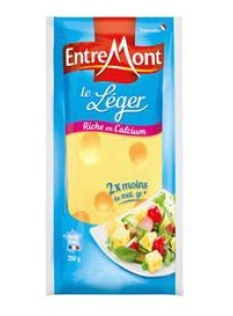 Fromage léger ENTREMONT, 14%MG, 250g