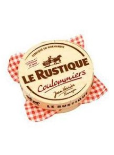 Coulommiers au lait pasteurisé LE RUSTIQUE, 23%MG, 350g