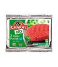 Steak haché, 5% MAT.GR., BIO, CHARAL, 2 pièces, Barquette, 100g