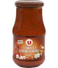 Sauce tomates champignons U boîte 446ml 420g