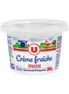 Crème fraîche épaisse 30%mg U, 20cl