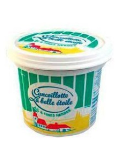 Cancoillotte ail et fines herbes au lait pasteurisé POITREY, 11,50%MG,200g