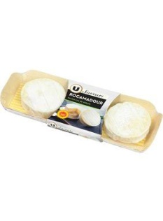 Rocamadour AOP au lait cru de chèvre U LES SAVEURS, 22%MG, 3 pièces, 105g