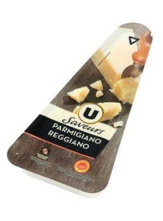 PARMIGIANO REGGIANO AOP lait cru U SAVEURS, 30% de MG, bloc de 200G