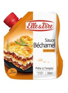 Sauce béchamel au lait entier ELLE&VIRE, 33cl