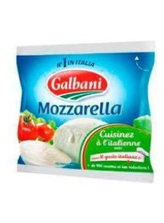 Mozzarella au lait pasteurisé, 18% de MG, GALBANI, 125g