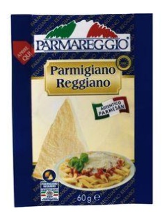 Parmigiano Reggiano râpé au lait cru PARMAREGGIO, 30%MG, 60g