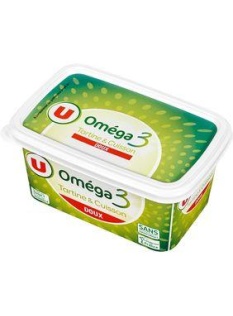 Matière grasse allégée 54% de mg Oméga 3 et vitamine E U, 500g