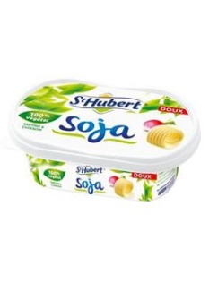 Matière grasse à tartiner et à cuire allégée 53%mg SAINT HUBERT SOJA doux, 250g