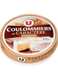 Coulommiers de caractère au lait pasteurisé U, 23% de MG, 350g