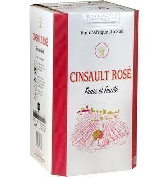 Vin d'Afrique du Sud Cinsault 12,5° 10 l
