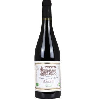 Côtes du Rhône bio Domaine Chapelle de Beaulieu 14° 75 cl