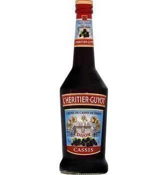 HERITIER GUYOT ; Crème de cassis de Dijon - 15% - la bouteille de 70 cl