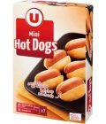 Mini hot dogs U, 7 pièces, 110g