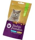 Tendres friandises pour chat riche en canard et en poulet, U, 50g