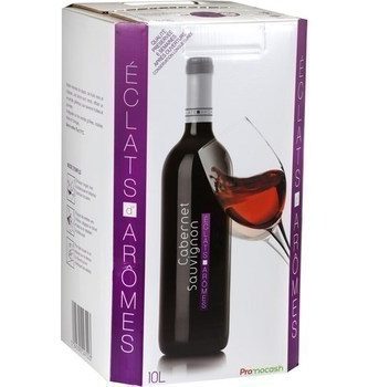 Vin de pays d'Oc Cabernet Sauvignon Eclats d'Arômes 12,5° 10 l