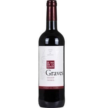 XC ; Graves Le pas de la Garde 12,5° 75 cl