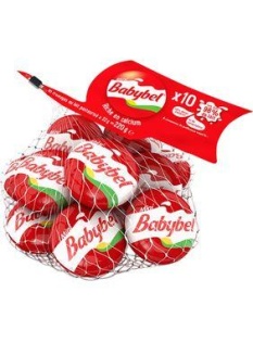 Fromage pasteurisé MINI BABYBEL, 23% de MG, 10 portions, 220g