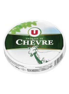 Fromage de chèvre au lait pasteurisé U, 24%MG, 180g