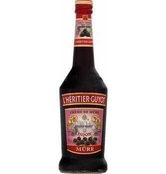 HERITIER GUYOT ; Crème de mûre de Dijon 70 cl