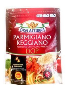 Parmigiano reggiano AOP râpé lait cru 30% de MG CASA AZZURA, 70g
