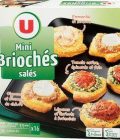 Mini briochés U x16 256g