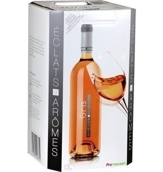 Vin de pays d'Oc Gris Eclats d'Arômes 12° 10 l