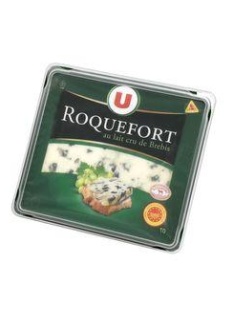 Roquefort AOP lait cru de brebis 32%MG U tranche 100g