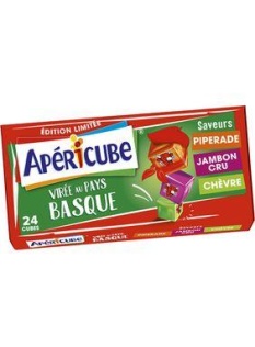 Fromage pasteurisé fondu APERICUBE 22,5%MG édition limitée, 125g