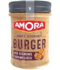 Sauce gourmet burger aux oignons caramélisé AMORA, bocal de 188g