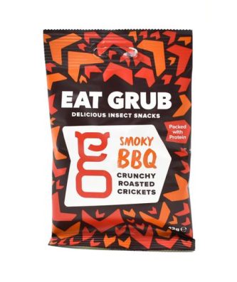 Smoky BBQ Crunchy Roasted Crickets 12g