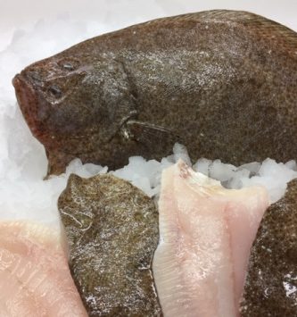 [caisse 2kg] Filets De Barbue Avec Peau, Sans Arêtes 170/350gr