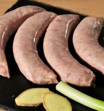 Saucisse de Cochon Olive & Thym x4