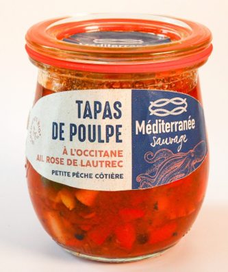 TAPAS DE POULPE A L’OCCITANE, à l’ail rose de Lautrec