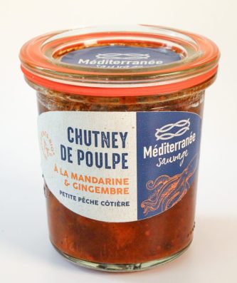 CHUTNEY DE POULPE à la poire et figue noire