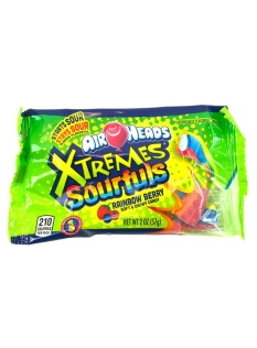 Air Heads Xtremes Sourfuls Rainbow Berry Flavor
